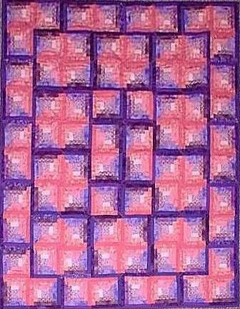 Log Cabin Quilt Pattern Made in a Day - Keepsake Quilting