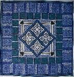 Blue Medallion Quilt