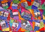 Anniversary Crazy Quilt - Close Up